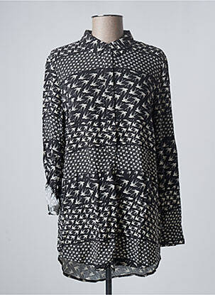 Tunică mâneci lungi negru SANDWICH femeie