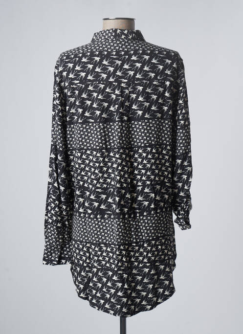 Tunică mâneci lungi negru SANDWICH femeie