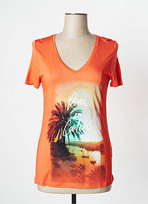 Top portocaliu ONE STEP femeie