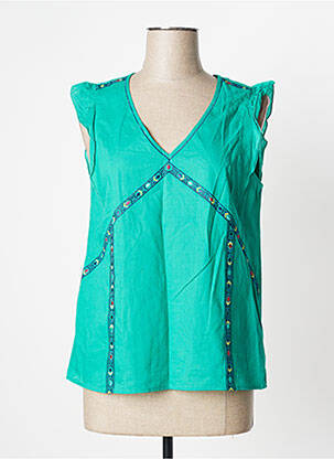 Top verde ONE STEP femeie