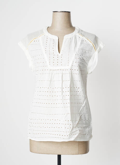 Top alb ONE STEP femeie