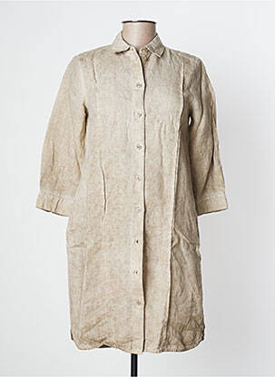 Rochie scurtă maro SANDWICH femeie