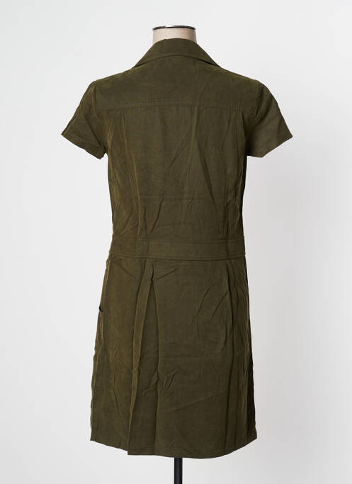 Rochie scurtă mâneci scurte mâneci scurte verde ONE SPIRIT femme