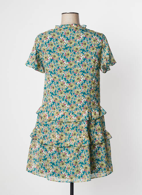 Rochie scurtă verde ONE STEP femeie