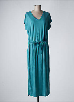 Rochie midi mâneci scurte mâneci scurte albastru SANDWICH femeie