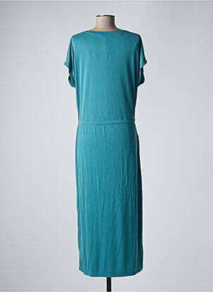 Rochie midi mâneci scurte mâneci scurte albastru SANDWICH femeie