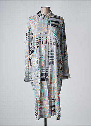 Rochie lungă bej SANDWICH femeie