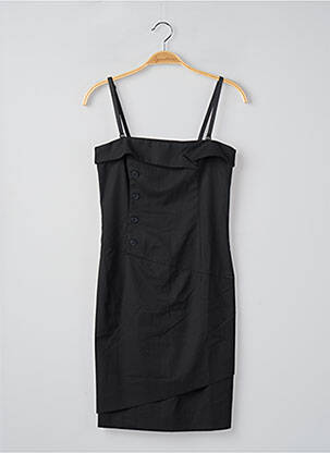 Rochie scurtă fără mâneci fără mâneci negru IKKS femeie
