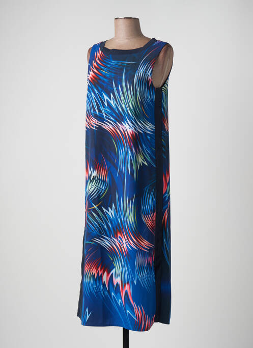 Rochie midi albastru ONE STEP femeie