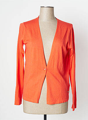 Vestă cu mâneci lungi portocaliu SANDWICH femeie