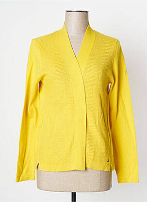 Vestă cu mâneci lungi galben SANDWICH femeie