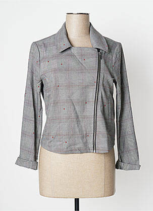 Jachete casual buzunare gri I.CODE (By IKKS) femeie