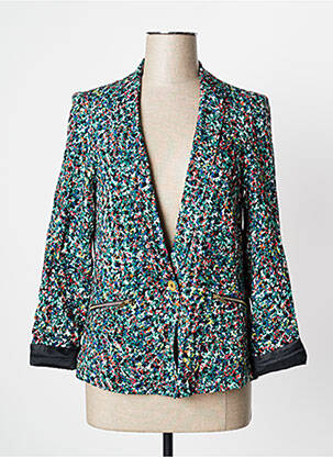 Sacou buzunare verde ONE STEP femeie