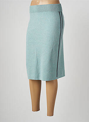 Fustă midi albastru SANDWICH femeie