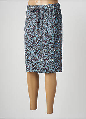 Fustă midi albastru SANDWICH femeie