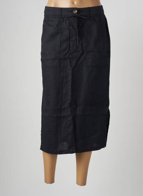 Fustă midi negru SANDWICH femeie