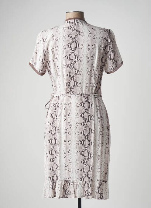 Rochie midi bej FUEGO WOMAN femeie