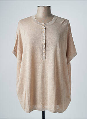 Pulover maro DOREE CACHEMIRE femeie