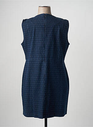 Rochie midi croială fluidă fără mâneci albastru ANANKE femeie