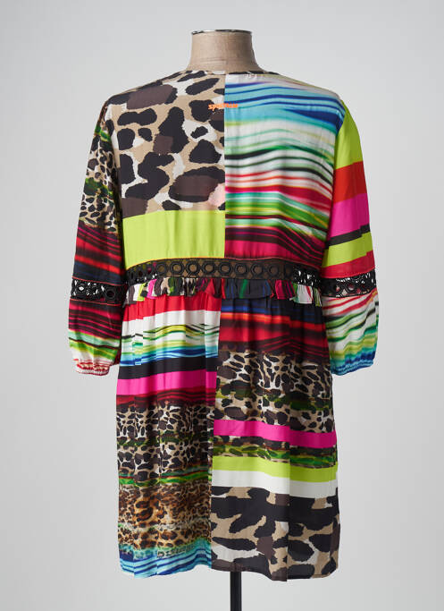 Rochie scurtă mâneci 3/4 mâneci 3/4 negru SPORTALM femme