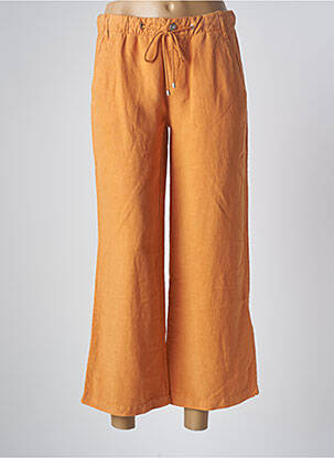 Pantalon 7/8 portocaliu ANNA MONTANA femeie