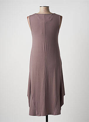Rochie midi fără mâneci fără mâneci maro G!OZE femeie