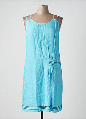 Rochie scurtă albastru RIVIERES DE LUNE femeie