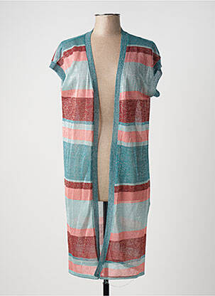 Vestă cu mâneci scurte verde CRISTINA GAVIOLI femeie