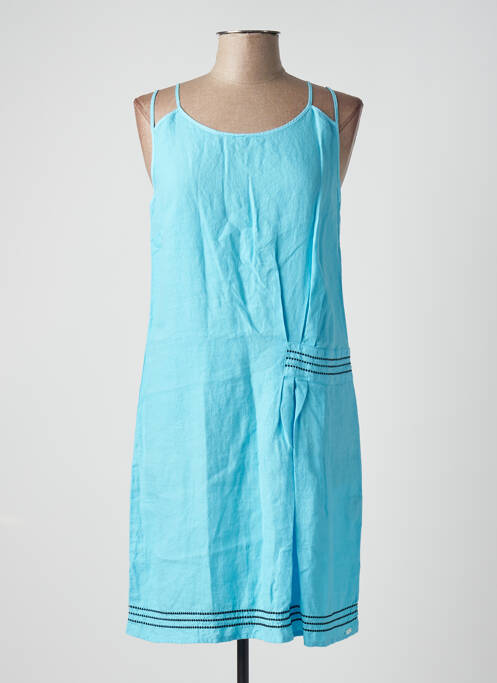 Rochie scurtă albastru RIVIERES DE LUNE femeie