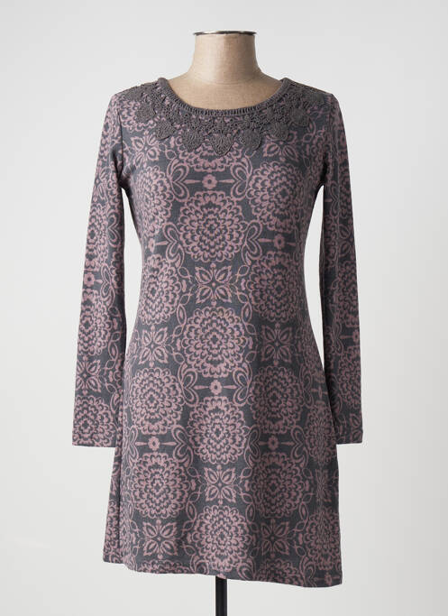 Rochie scurtă gri LILY & ME femeie