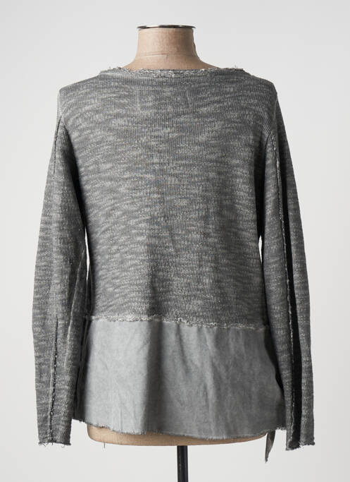 Vestă cu mâneci lungi gri LUUKAA femeie