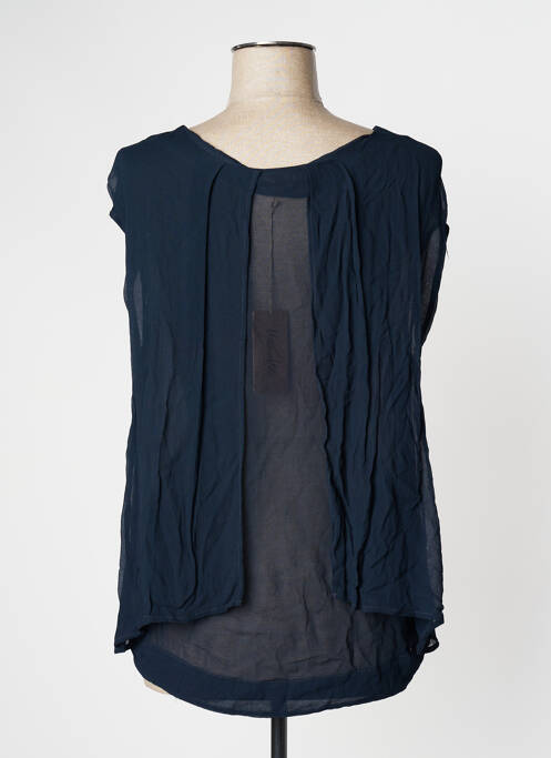 Top albastru UNO PIU UNO femeie