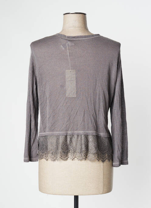 Vestă cu mâneci lungi gri CRISTINA GAVIOLI femeie