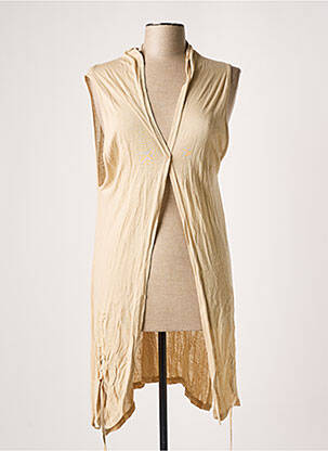 Vestă fără mâneci bej G!OZE femeie