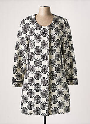 Palton lung negru GANTEB'S femeie