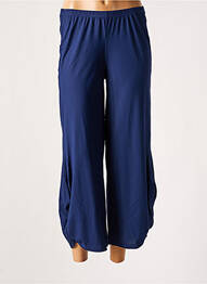 Pantalon larg mărime normală mărime normală albastru G!OZE femme