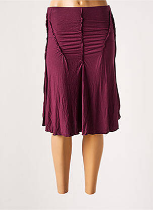 Fustă midi elasticitate violet BOHEMIA femeie