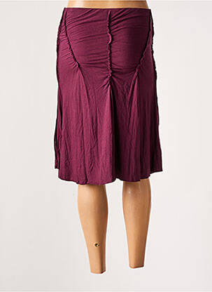 Fustă midi elasticitate violet BOHEMIA femeie