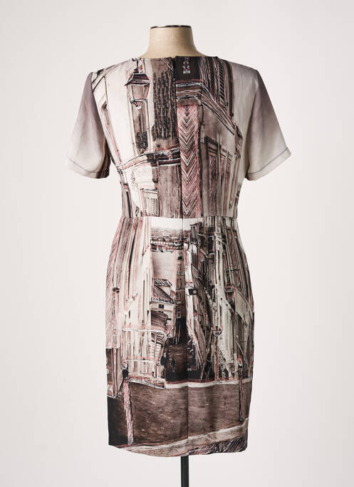 Rochie midi gri CRISTINA GAVIOLI femeie