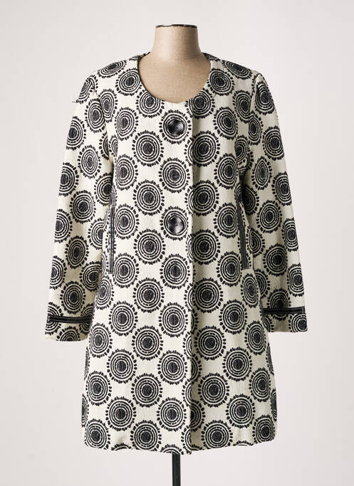 Palton lung negru GANTEB'S femeie