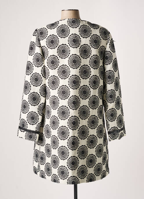 Palton lung negru GANTEB'S femeie