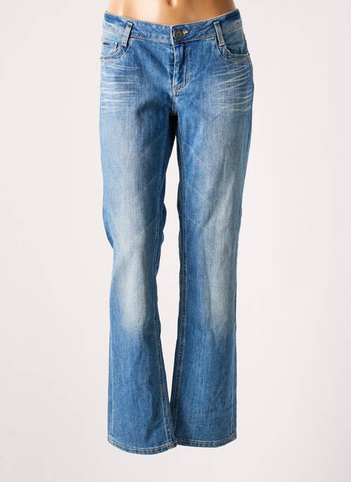 Blugi cu croială evazată albastru GARCIA femeie