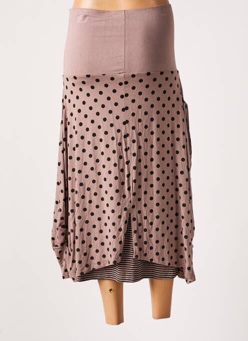 Fustă midi maro G!OZE femeie