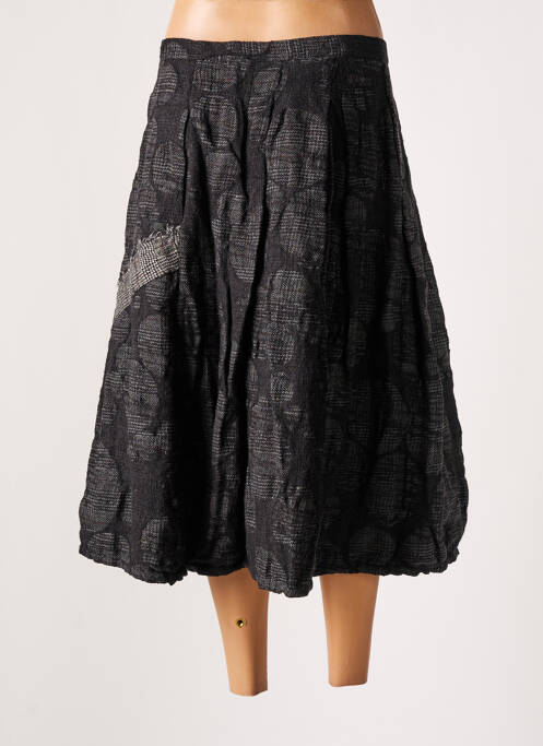 Fustă midi negru ELEMENTE CLEMENTE femeie