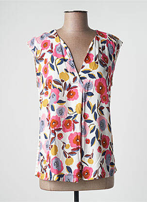 Top alb MAE MAHE femeie