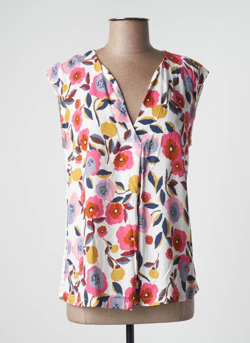 Top alb MAE MAHE femeie