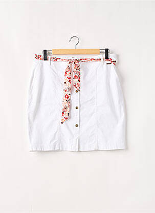 Fustă midi alb MAE MAHE femeie