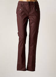 Pantalon slim țesătură acoperită mărime normală roșu LEE COOPER femeie