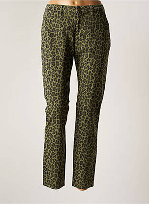 Pantalon chino verde KANOPE femeie