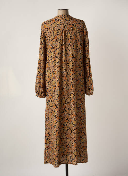 Rochie lungă maro KANOPE femeie